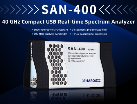 Compact USB Real-Time Spectrum Analyzer